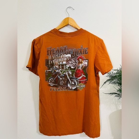 Legendary Harley Davidson Short Sleeve Graphic Tee Size Medium - Picture 2 of 3